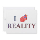 I Heart Reality Custom Invites