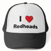 I Heart Redheads -- Mesh Hat by cdefiores I Heart Redheads -- Mesh Hat