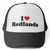 I Heart Redlands hats