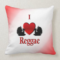 I Heart Reggae Mojo Pillow pillows