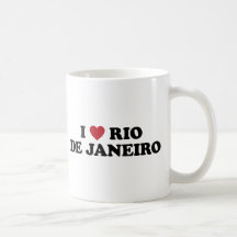 I Heart Rio de Janeiro Brazil Coffee Mug