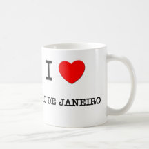 I Heart RIO DE JANEIRO Coffee Mugs