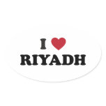 I Heart Riyadh Saudi Arabia stickers