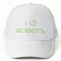 I Heart Robots hats