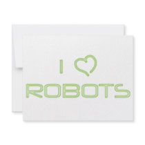 I Heart Robots invitations by captainjoekickass I Heart Robots invitations