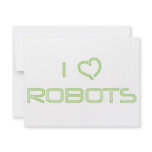 I Heart Robots Custom Announcement