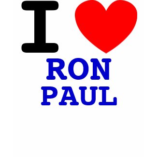 I HEART RON PAUL shirt