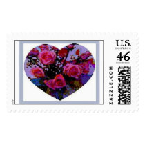 I Heart Roses postage by JLWinther I Heart Roses postage
