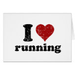 I heart running cards