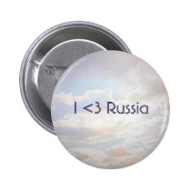 I Heart Russia Button buttons