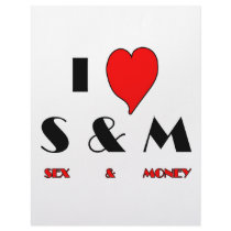 I (heart) S & M letterhead