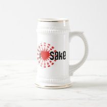 I Heart Sake! mugs