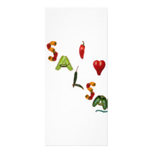 I Heart Salsa Custom Rack Card