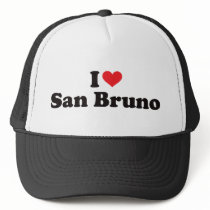 I Heart San Bruno hats
