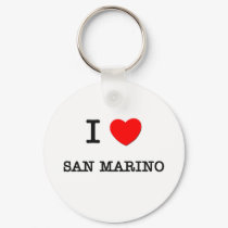 I HEART SAN MARINO keychains