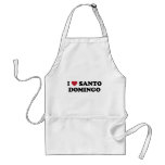 I Heart Santo Domingo Dominican Republic Aprons