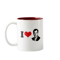 I HEART SANTORUM 2012 mugs