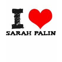 I Heart Sarah Palin t-shirts by MySpaceCode I Heart Sarah Palin t-shirts