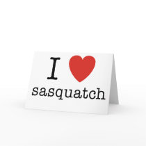 I Heart Sasquatch Cards