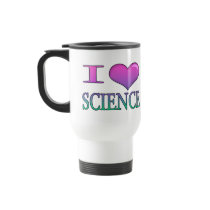 I Heart Science mugs