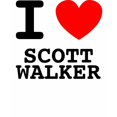I Heart Scott Walker Shirt shirt