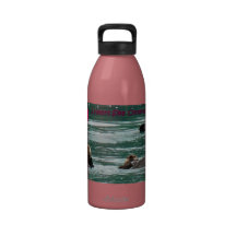 I heart Sea otters 32oz liberty water bottle