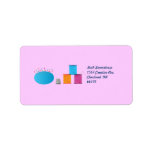 I Heart Sewing Personalized Address Label