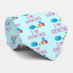 I Heart Sewing ties