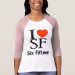 Ladies 3/4 Sleeve Raglan (Fitted)