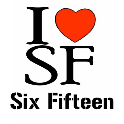 I heart SF Shirt by sixfifteen
