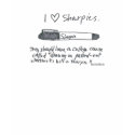 I Heart Sharpies Women's Tank Top t-shirts