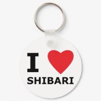 I Heart Shibari, Keychain in Romaji by michaeltheartist I Heart Shibari, Keychain in Romaji