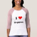 Ladies 3/4 Sleeve Raglan (Fitted)
