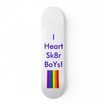 I Heart Sk8r BoYs! skateboards