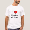 I Heart Skinny Boys with Glasses t-shirts by lilfefers I Heart Skinny Boys with Glasses t-shirts