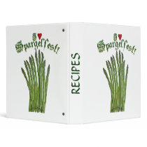 I Heart Spargelfest binders