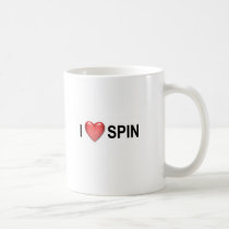 I heart spin mugs