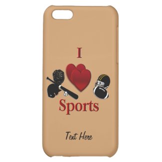 I Heart Sports iPhone 5 Case