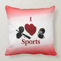 I Heart Sports Mojo Pillow pillows