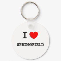 I Heart SPRINGFIELD keychains by ilovemyshirt I Heart SPRINGFIELD keychains