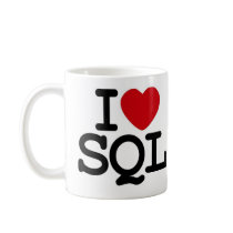 I_heart_SQL Coffee Mug
