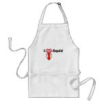 I Heart Squid Apron