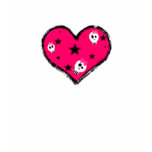 I Heart Stars and Skulls t-shirts