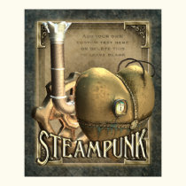 I Heart Steampunk Custom Poster