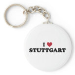 I Heart Stuttgart Germany Key Chain