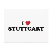 I Heart Stuttgart Germany Post Cards