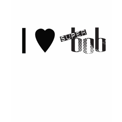 I heart Super Bob Tee Shirt by Bobbandllc