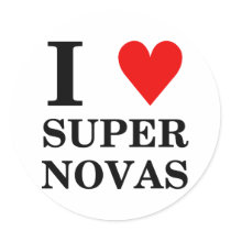 I (heart) SuperNovas Sticker by yarddawg I (heart) SuperNovas Sticker