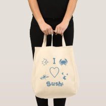 I Heart Sushi bags