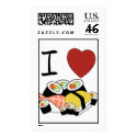 I heart Sushi postage